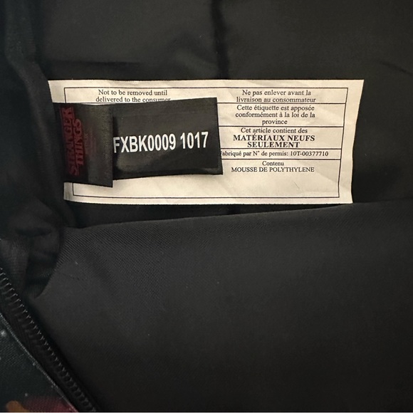 STRANGER THINGS by LOUNGEFLY CHIBI ALL-OVER PRINT FOREST MINI 13” BACKPACK - Picture 16 of 16